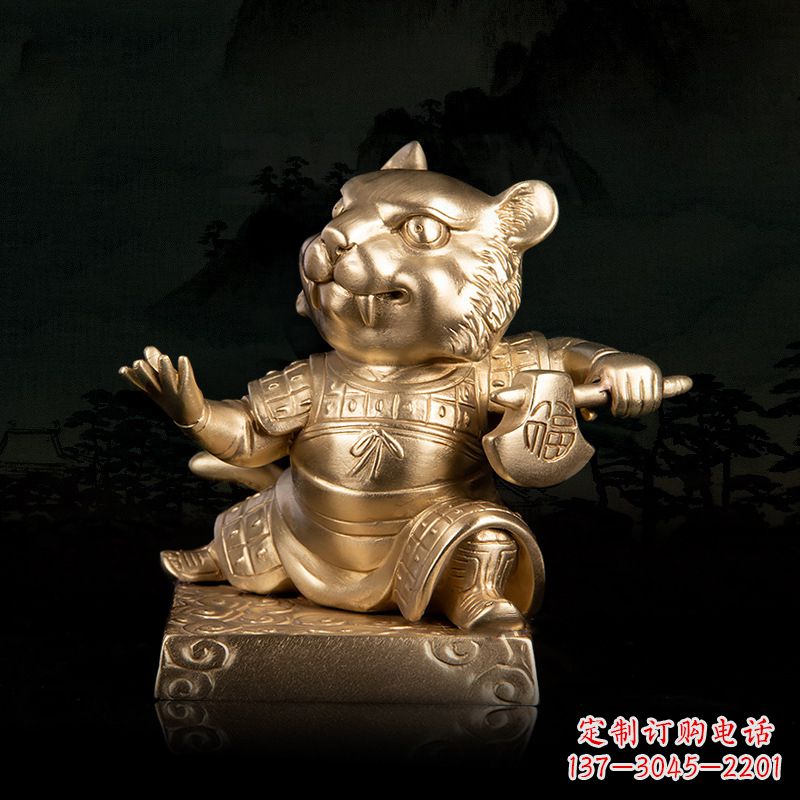 佛山精美铜雕动物摆件
