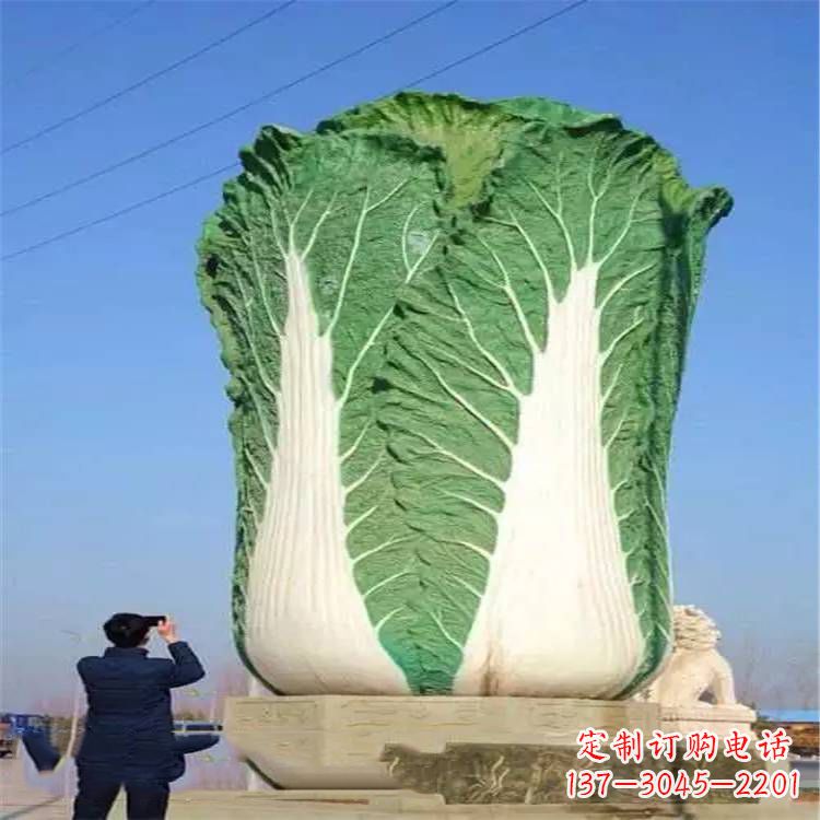 佛山新颖百财白菜雕塑摆件