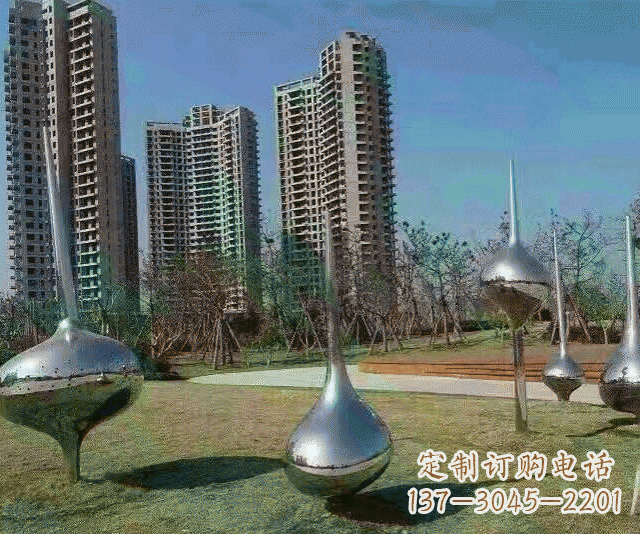 佛山精致的不锈钢陀螺雕塑