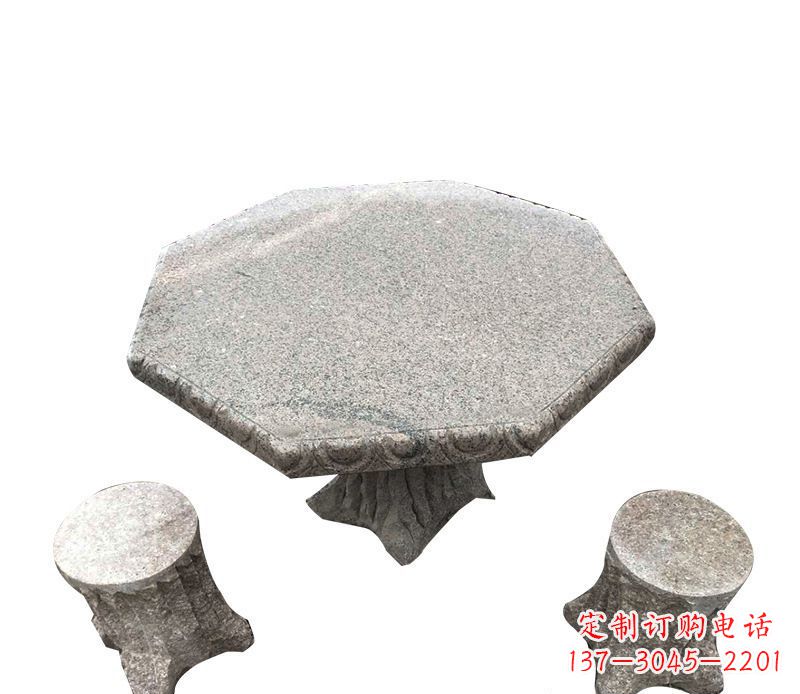 佛山八角石桌凳系列