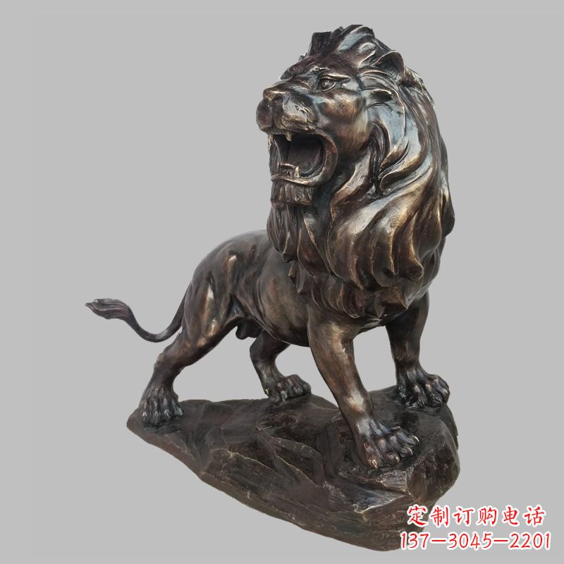 佛山新颖狮子雕塑——让它成为你家的贵族