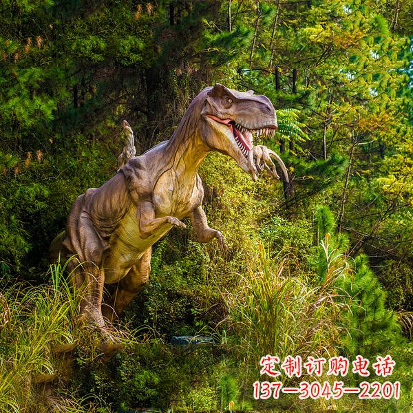 佛山霸王龙动物园恐龙雕塑