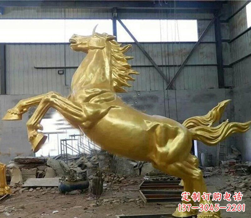 佛山精致马铜雕塑