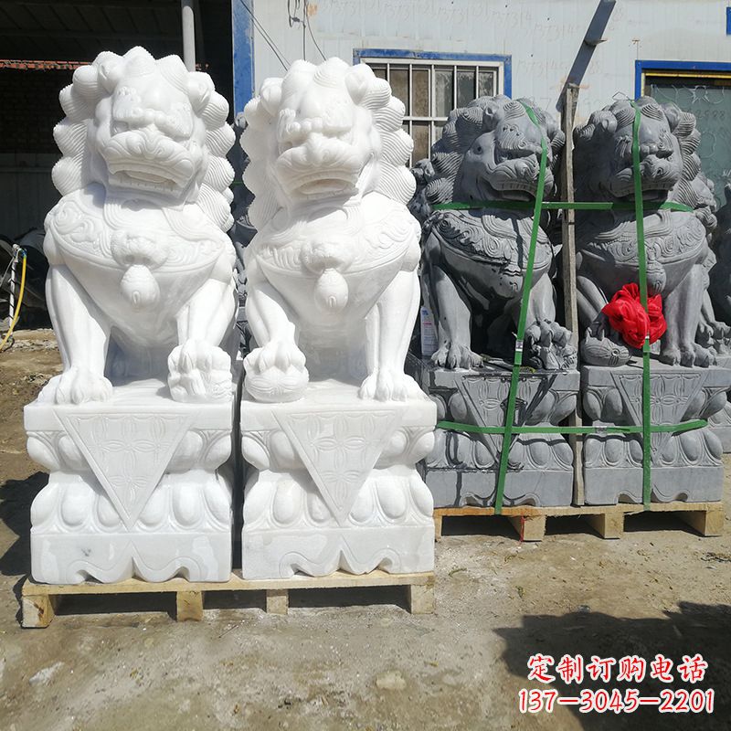 佛山狮子的力量——北京狮子雕塑