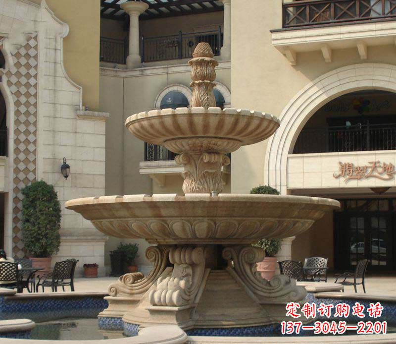 佛山大型喷泉雕塑精致的园林景观装饰