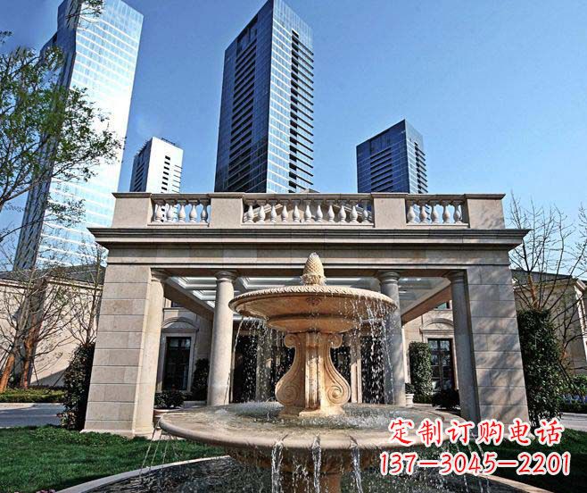 佛山喷泉石雕让你的别墅景观更加完美
