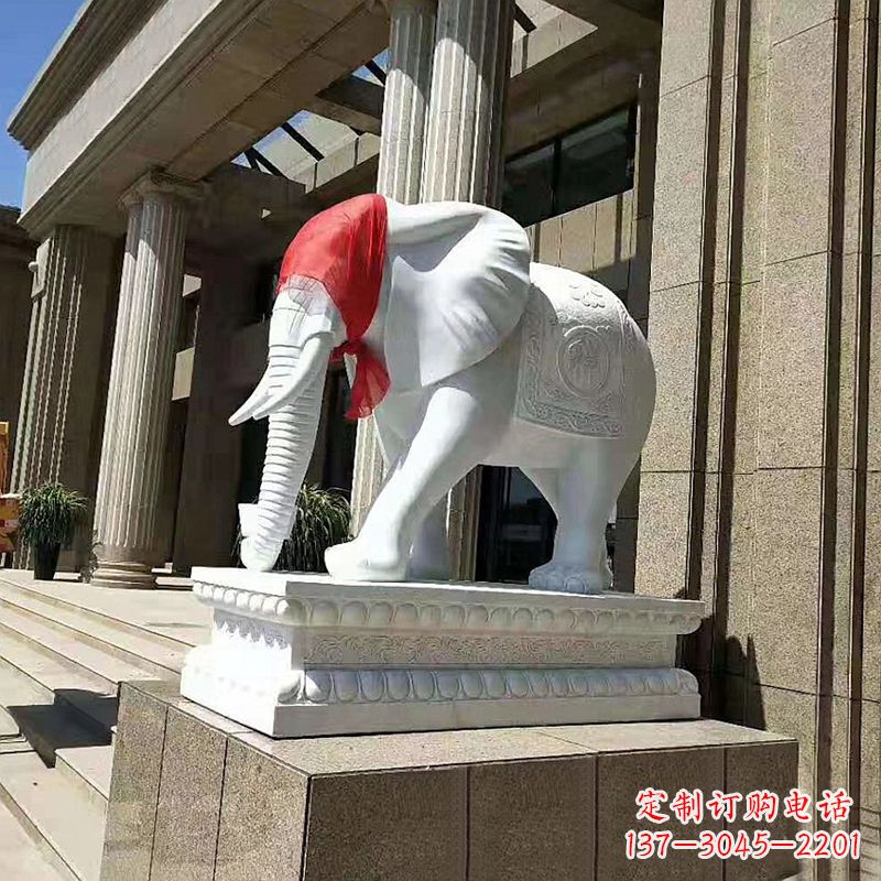 佛山大象雕刻精美家居装饰品