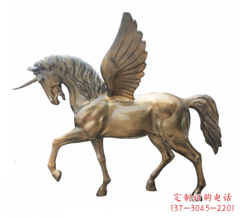佛山独角兽雕塑玻璃钢的艺术之美