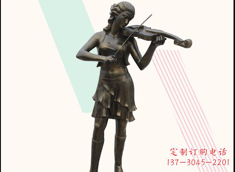 佛山玻璃钢雕刻的女孩