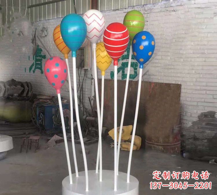 佛山玻璃钢仿真气球雕塑——精美绝伦