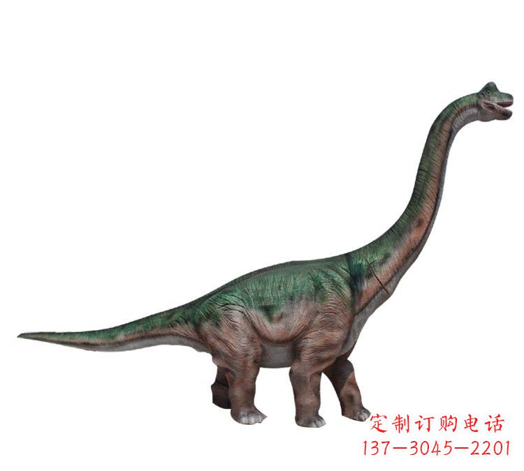 佛山玻璃钢仿真恐龙腕龙雕塑