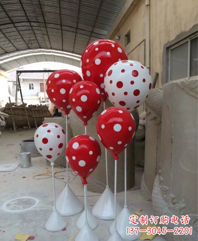佛山玻璃钢仿真气球雕塑