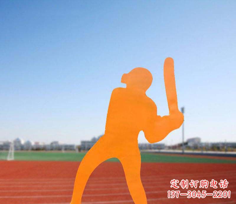 佛山不锈钢棒球雕塑精美的艺术品