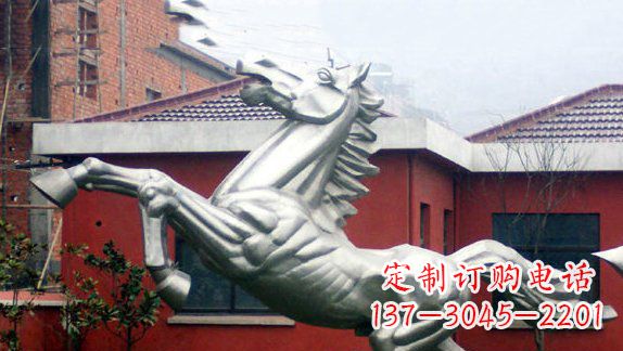 佛山不锈钢奔马雕塑展现力量与美感