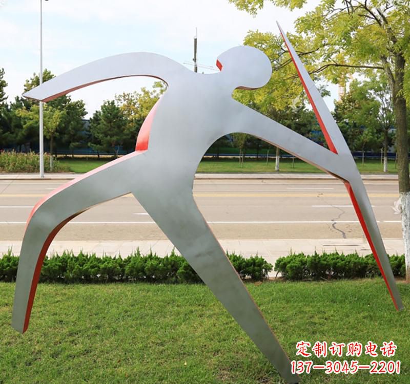 佛山不锈钢标枪雕塑2