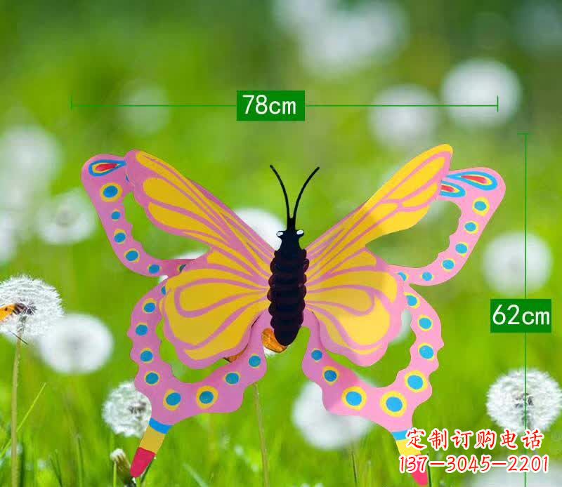 佛山不锈钢蝴蝶雕塑美观耐用的艺术品