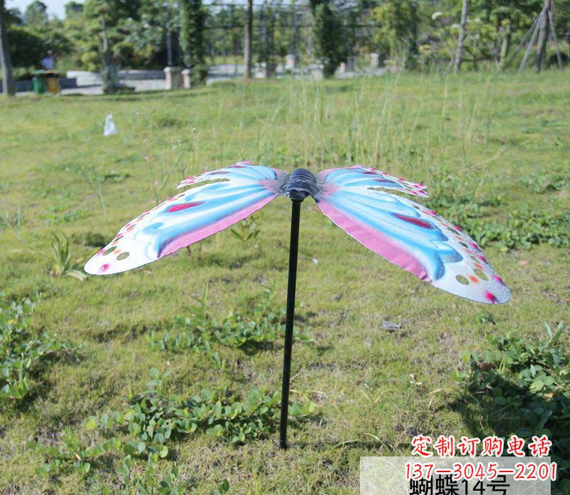 佛山不锈钢彩色蝴蝶雕塑艺术之美