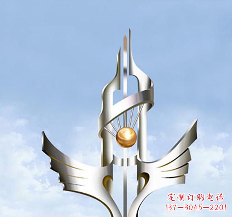 佛山以不锈钢为材料的翅膀雕塑