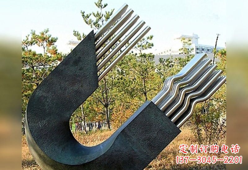 佛山不锈钢磁铁雕塑绚丽多彩的艺术珍品