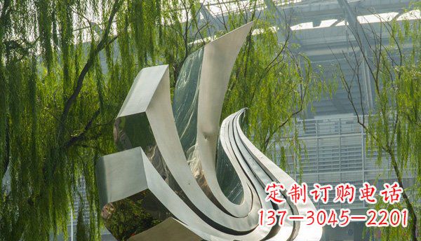 佛山不锈钢鸽子雕塑