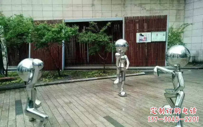 佛山不锈钢儿童景观雕塑为孩子们打造安全又美观的游乐场
