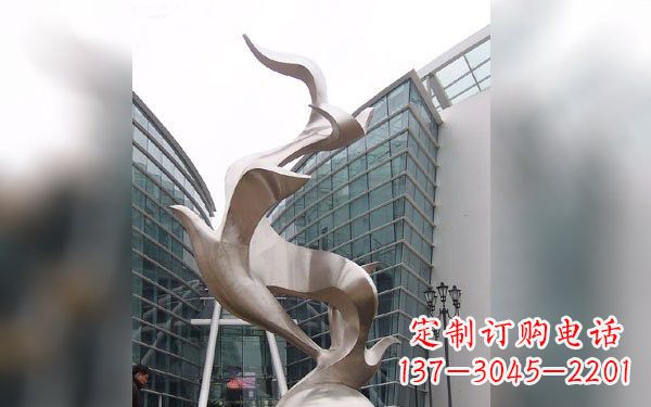 佛山不锈钢鸽子雕塑