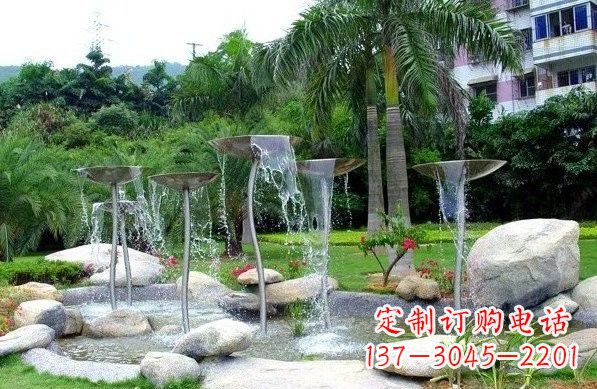 佛山不锈钢喷泉雕塑艺术之美