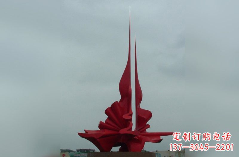 佛山精美不锈钢火炬雕塑