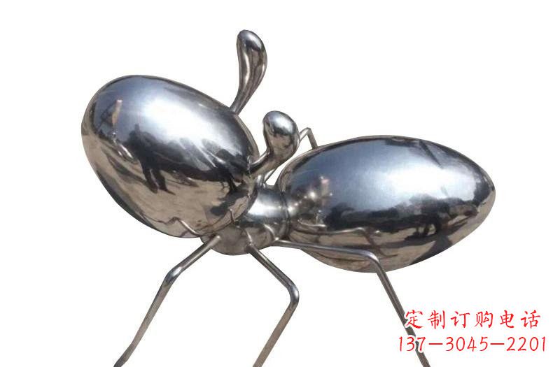 佛山不锈钢抽象蚂蚁雕塑