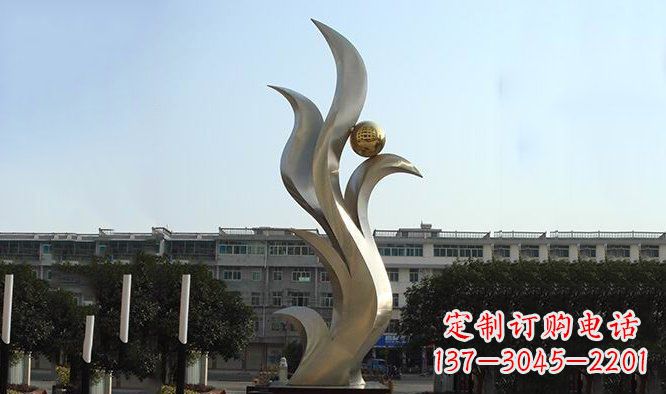 佛山精美不锈钢凤凰雕塑