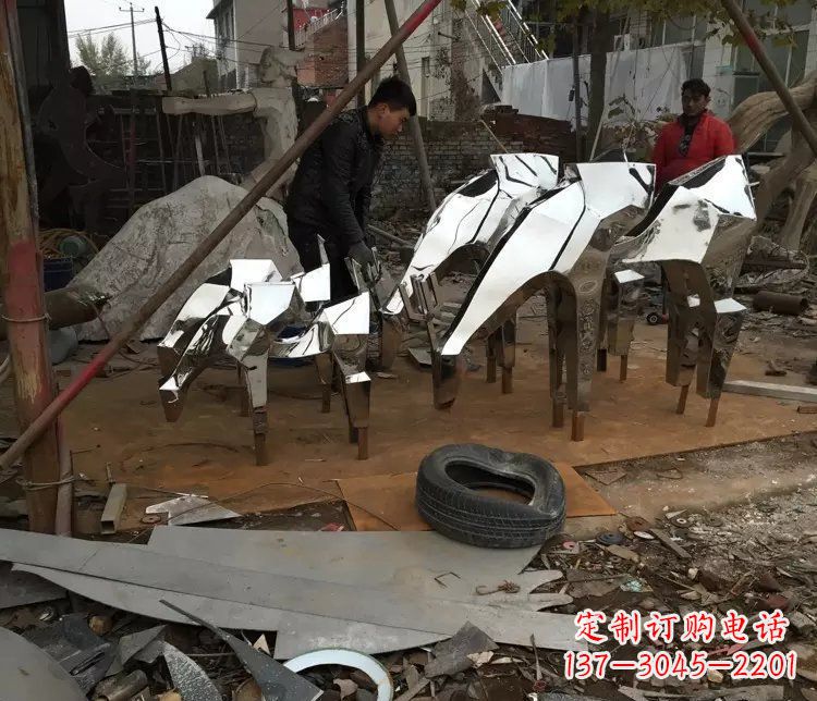 佛山不锈钢动物雕塑精美外形,经久耐用