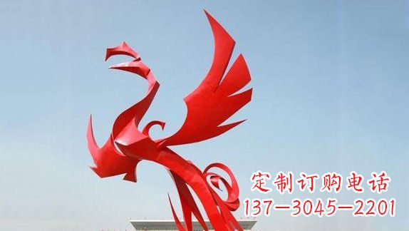 佛山不锈钢凤凰雕塑