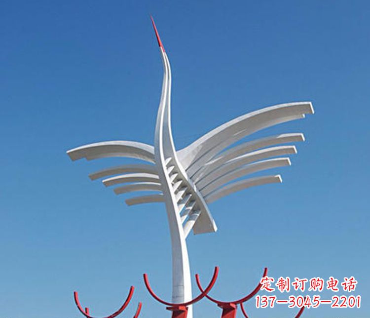 佛山不锈钢大雁雕塑——纪念传统文化的精美艺术品