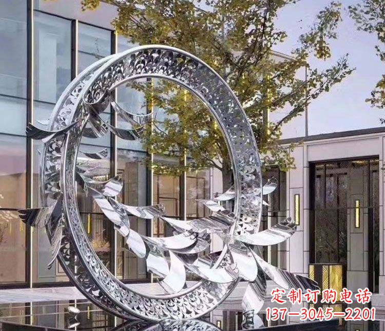佛山大雁雕塑象征着永恒的美丽