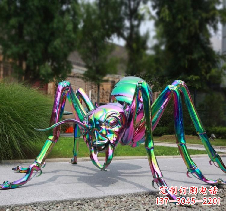 佛山不锈钢蚂蚁雕塑精致的艺术作品