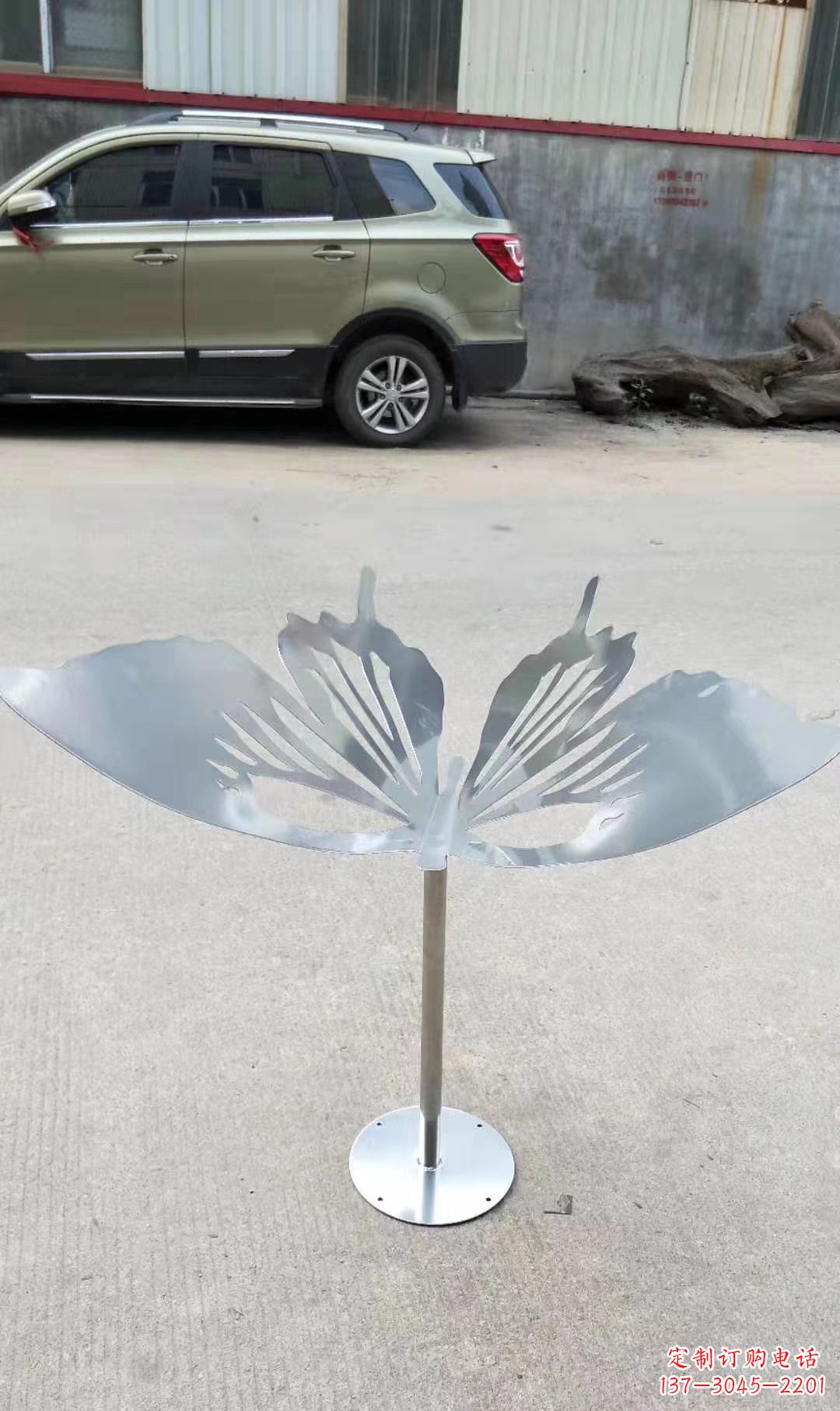 佛山绚丽精美的不锈钢蝴蝶雕塑