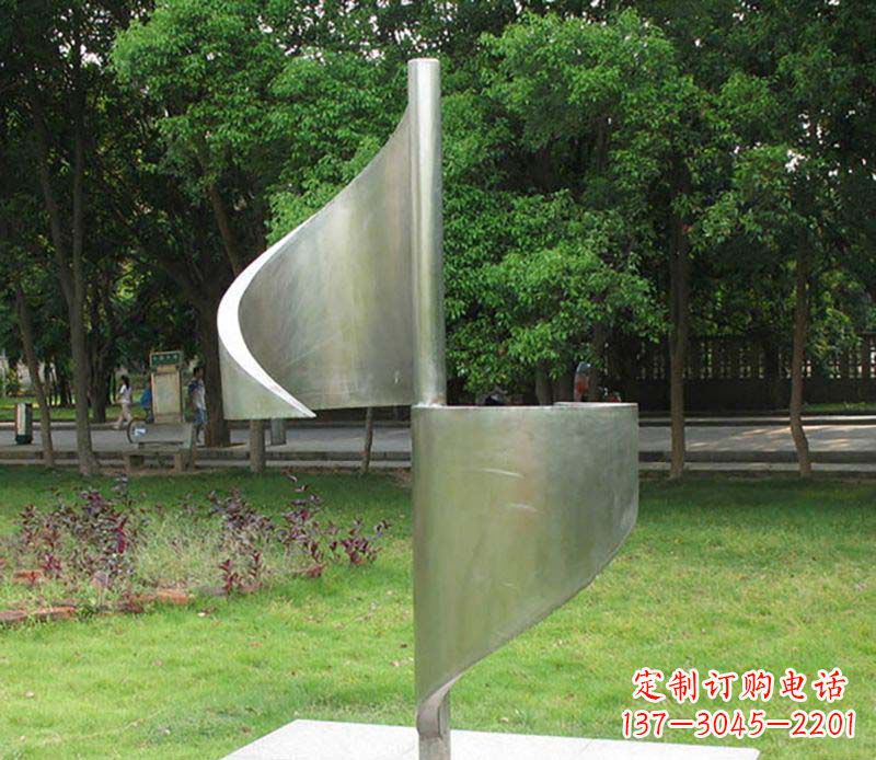 佛山精美不锈钢风车雕塑