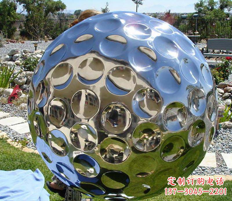 佛山精致的不锈钢高尔夫雕塑