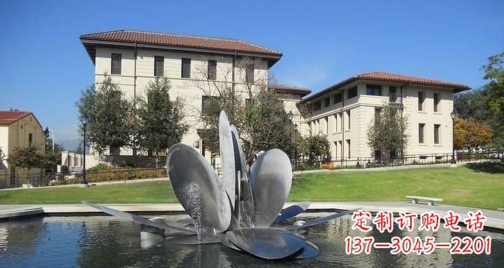 佛山不锈钢喷泉雕塑——美的象征