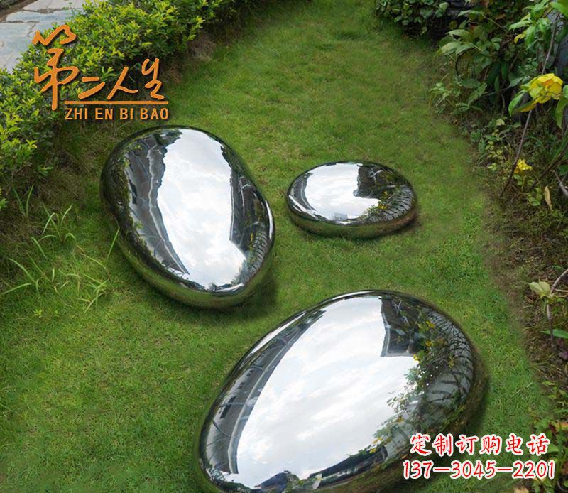 佛山不锈钢公园水滴雕塑1