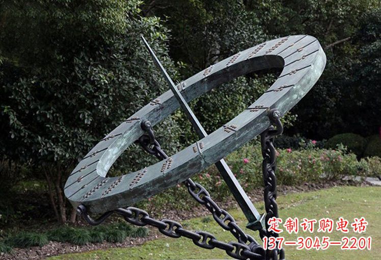 佛山不锈钢日晷雕塑精致的艺术符号