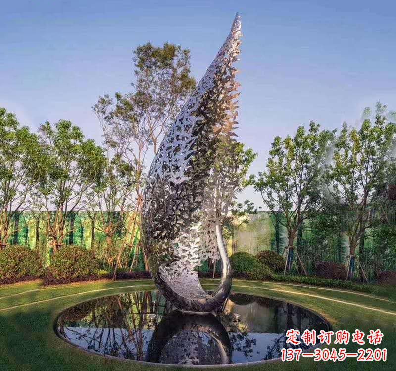 佛山不锈钢凤凰雕塑精美绝伦