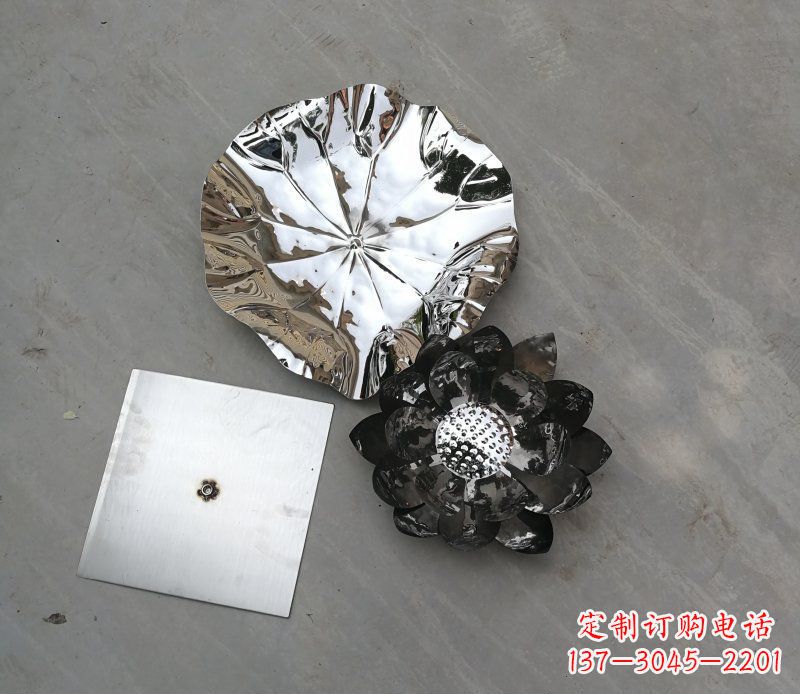 佛山不锈钢荷叶雕塑传承传统文化