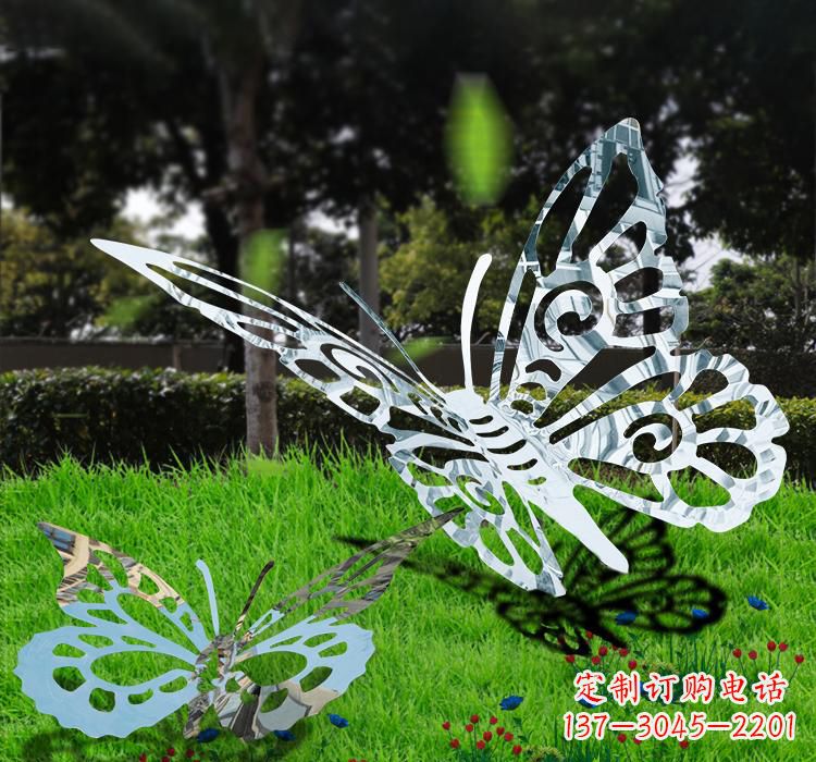 佛山不锈钢蝴蝶雕塑艺术的美丽诠释