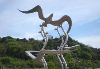 佛山海鸥雕塑传递自然之美
