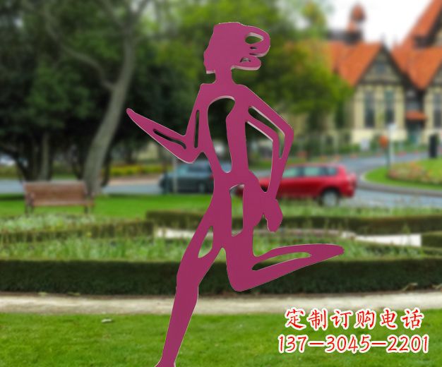 佛山精美不锈钢女人雕塑