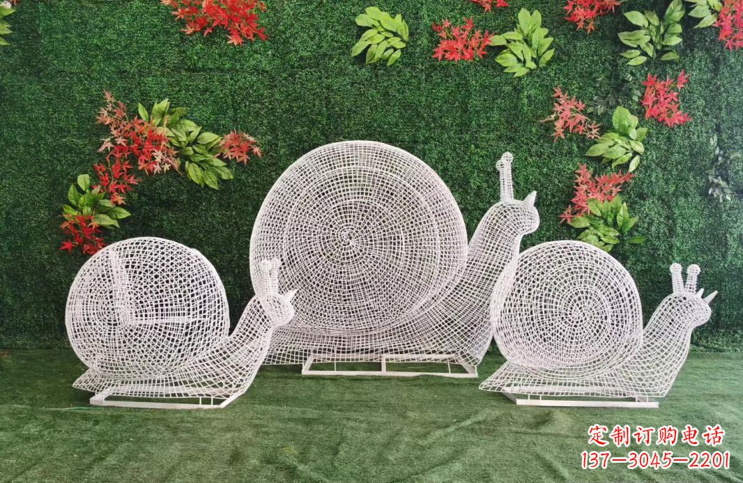 佛山不锈钢镂空蜗牛雕塑艺术技艺的精致之美