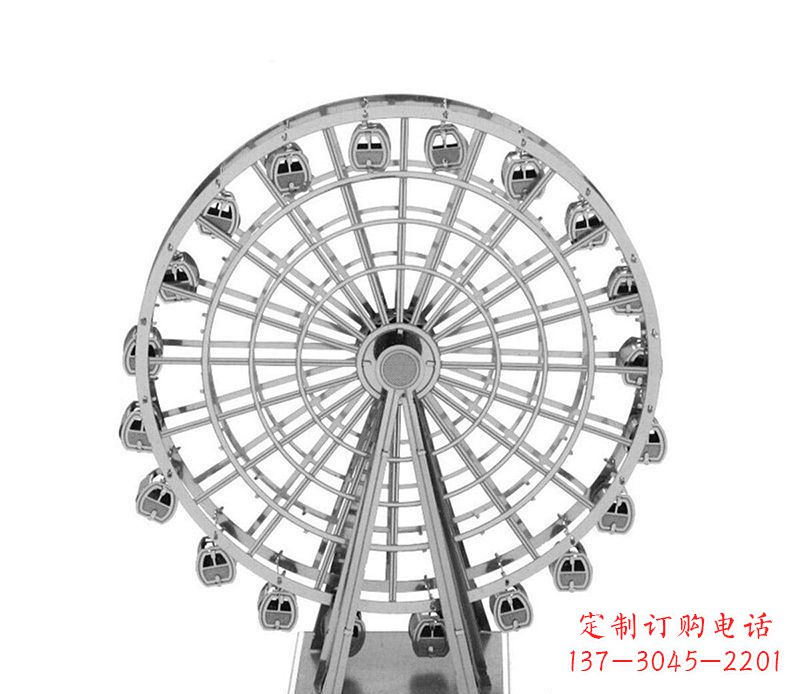 佛山不锈钢摩天轮雕塑引领城市风采