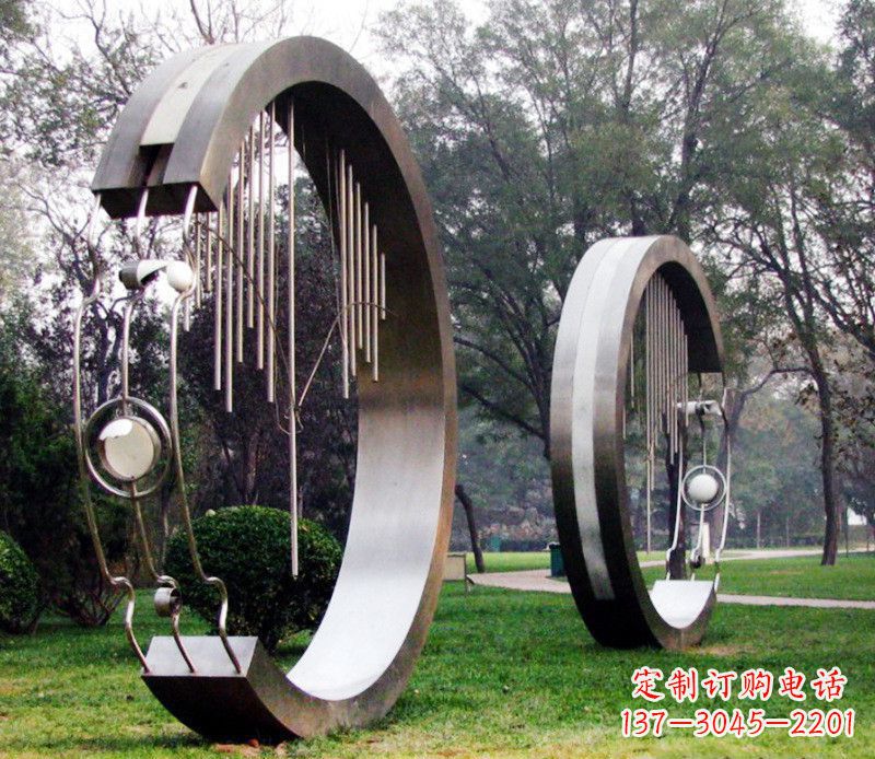 佛山不锈钢喷泉雕塑展示优雅之美