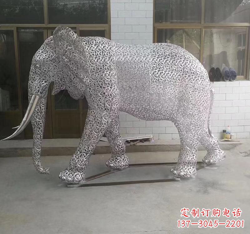 佛山不锈钢大象雕塑它的魅力无限
